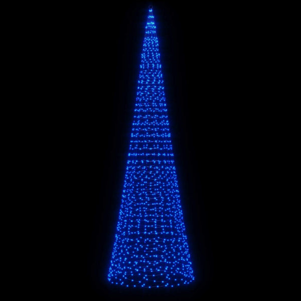 LED Weihnachtsbaum Blau 500cm