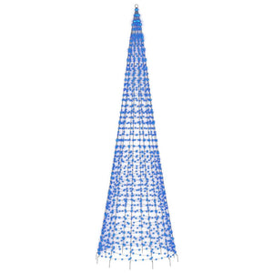 LED Weihnachtsbaum Blau 500cm
