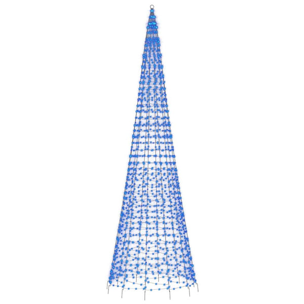 LED Weihnachtsbaum Blau 500cm