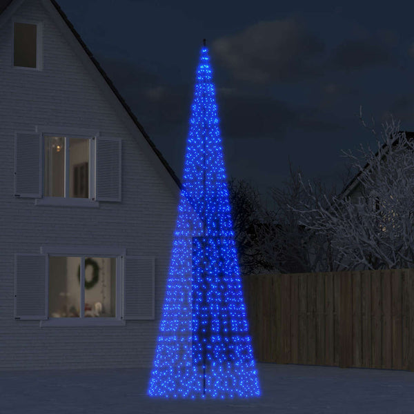 LED Weihnachtsbaum Blau 500cm