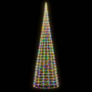 LED Weihnachtsbaum 3000 LEDs 800cm Mehrfarbig