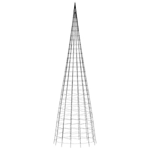 LED Weihnachtsbaum 3000 LEDs 800cm Mehrfarbig