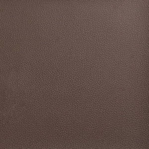 Relaxsessel Braun Kunstleder mit Fußteil
