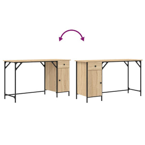 Computertisch Sonoma-Eiche 131 cm