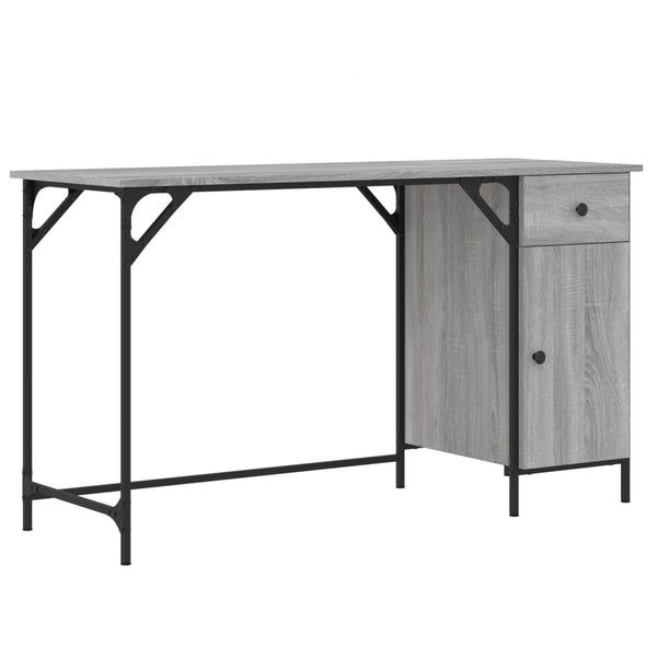 Computertisch Grau Sonoma 131 cm