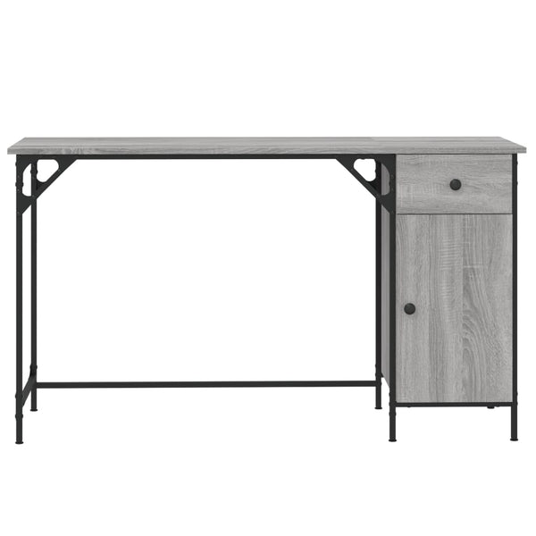 Computertisch Grau Sonoma 131 cm