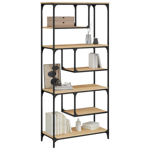 Bücherregal Sonoma Eiche 81x36x176 cm