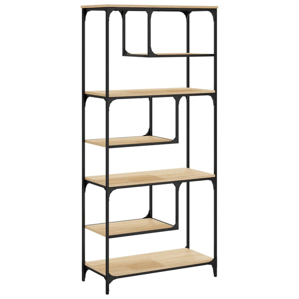 Bücherregal Sonoma Eiche 81x36x176 cm