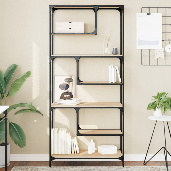 Bücherregal Sonoma Eiche 81x36x176 cm