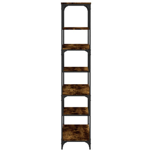 Bücherregal Räuchereiche 81x36x176 cm