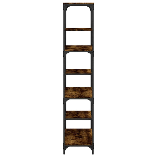 Bücherregal Räuchereiche 81x36x176 cm