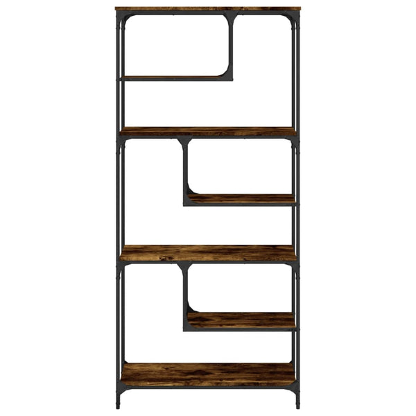 Bücherregal Räuchereiche 81x36x176 cm