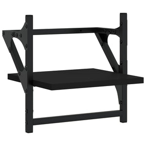 Wandregal Set, 4-teilig, Schwarz