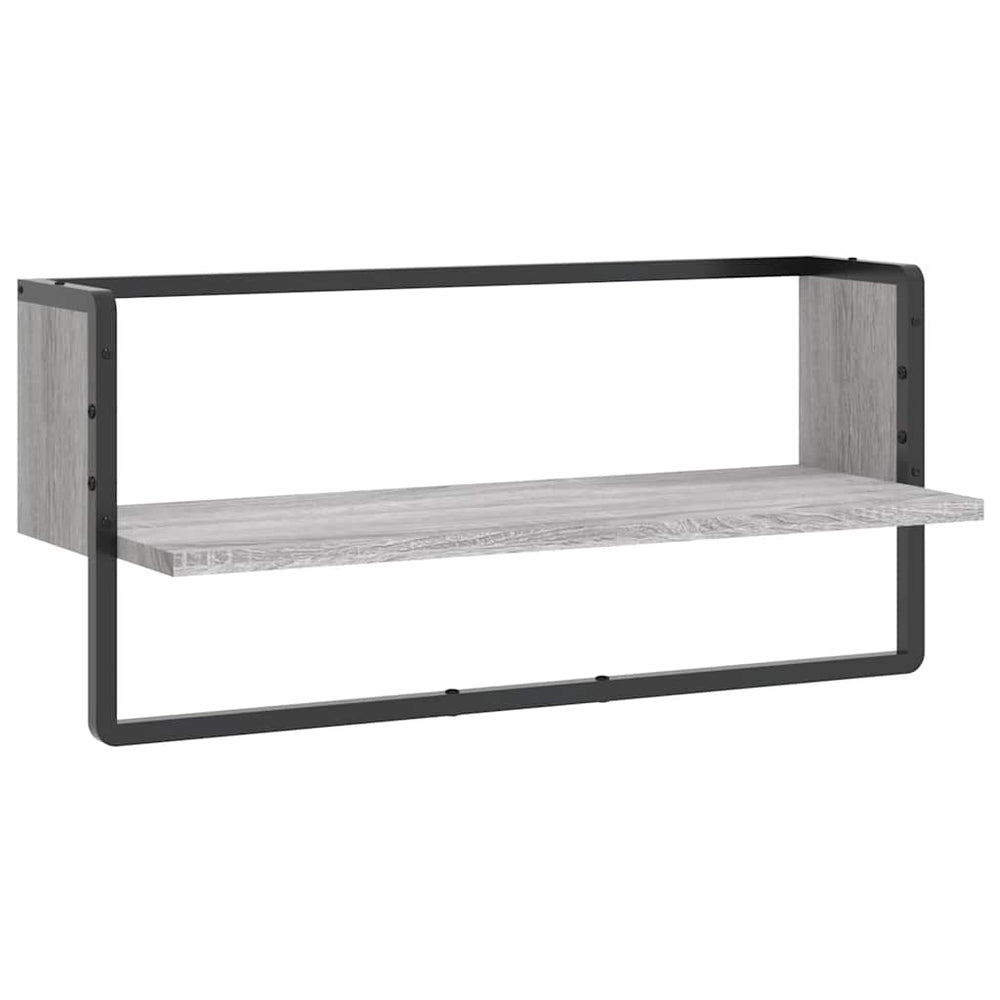 Wandregal Grau Sonoma 65x25x30 cm