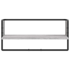 Wandregal Grau Sonoma 65x25x30 cm