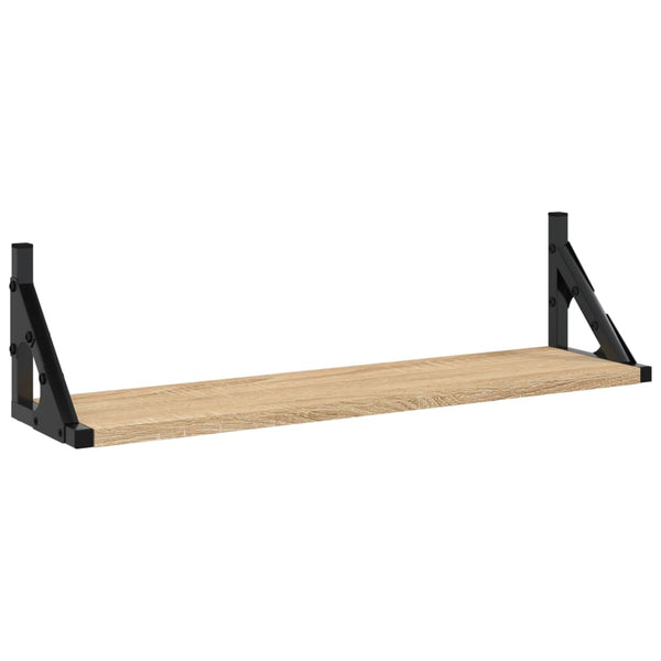 Wandregale 2er Set Sonoma Eiche 60cm