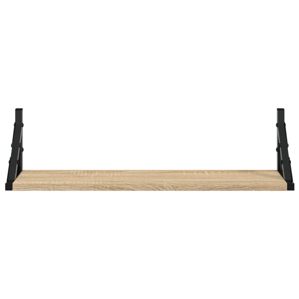 Wandregale 2er Set Sonoma Eiche 60cm