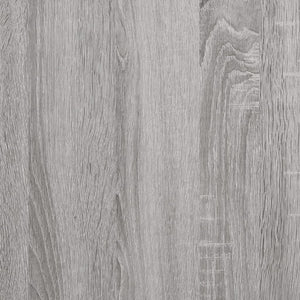 Wandregale Grau Sonoma 60x15 cm, 2er-Set