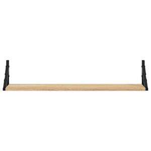Wandregale Sonoma-Eiche 80 cm, 2er Set