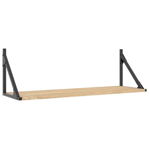 Wandregale 2er Set Sonoma Eiche 80cm