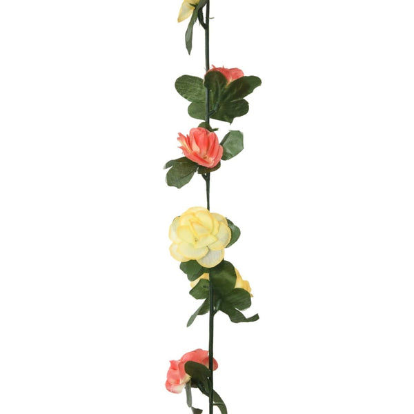 Blumengirlanden Frühlingsrosen 6 Stk, 250cm