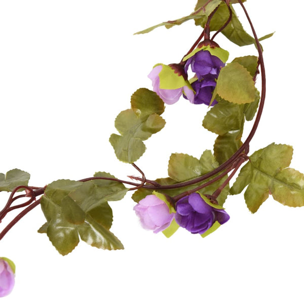 Helltila Blumengirlanden, 6 Stk, 215cm