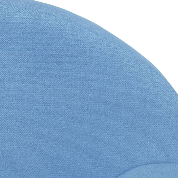 Blaues Kinder Schlafsofa aus Plüsch