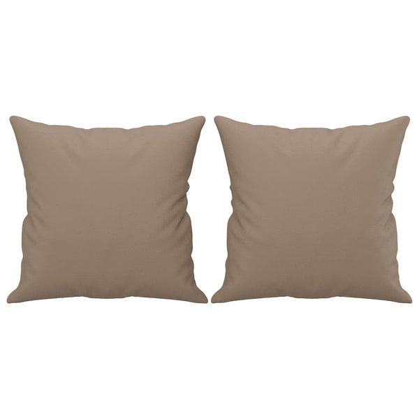 3-Sitzer Sofa Cappuccino-Braun Kunstleder 180cm