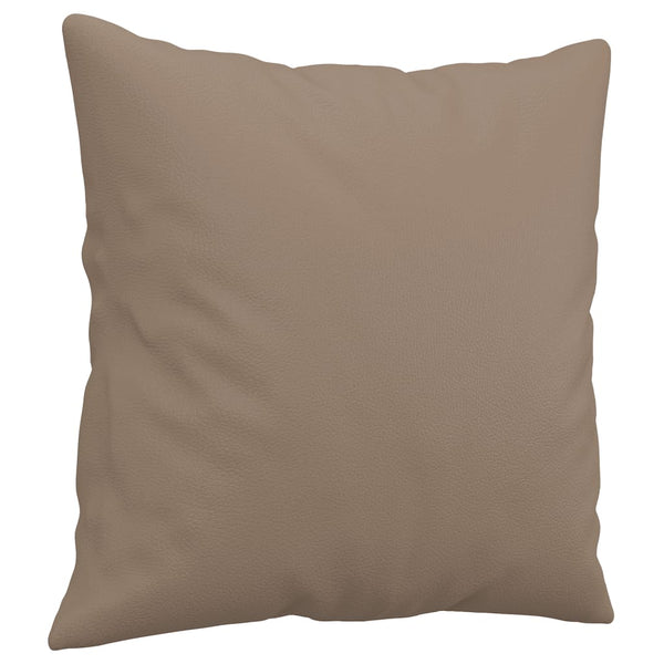 3-Sitzer Sofa Cappuccino-Braun Kunstleder 180cm