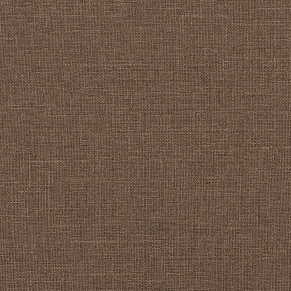2-Sitzer Sofa Braun mit Kissen