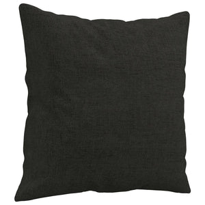 Schwarzes 2-Sitzer Sofa 120cm mit Kissen