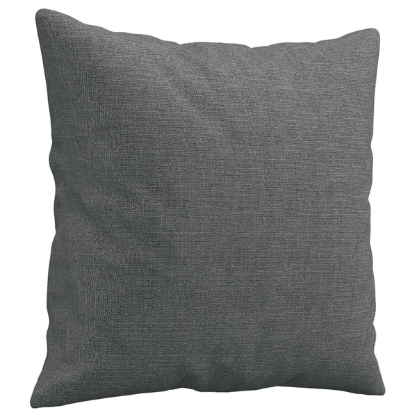 Dunkelgraues 2-Sitzer Sofa mit Kissen