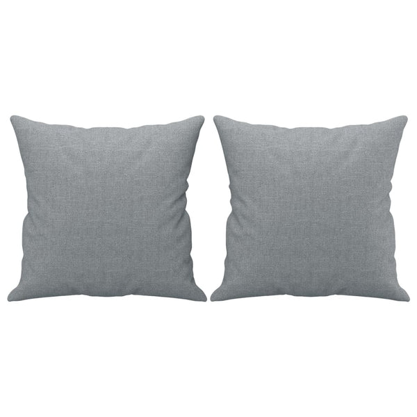 3-Sitzer Sofa Hellgrau Stoff 180 cm