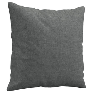 Dunkelgraues 3-Sitzer Sofa mit Kissen, 180 cm