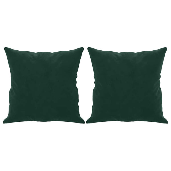Dunkelgrünes 2-Sitzer Samt Sofa 120cm