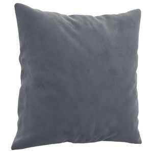 Dunkelgraues 2-Sitzer Samt Sofa 140 cm