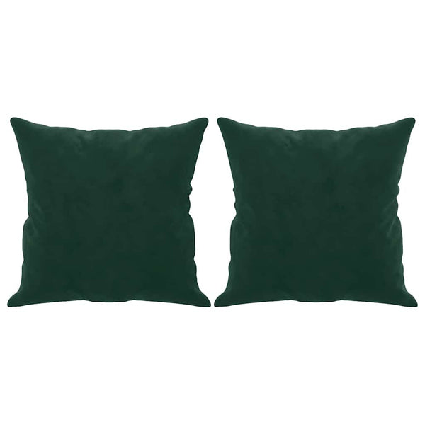 Dunkelgrünes 2-Sitzer Samt Sofa 140 cm