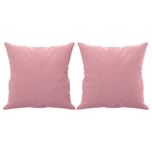 Rosa Samt 2-Sitzer Sofa 140 cm