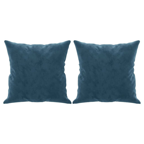 Blaues 2-Sitzer Sofa Samt 140cm
