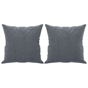 Dunkelgraues Samt Sofa, 3-Sitzer, 180cm