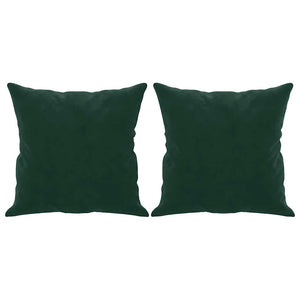 Dunkelgrünes 3-Sitzer Samt Sofa 180cm
