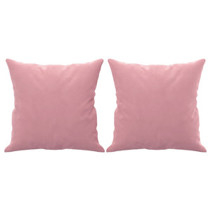 Rosa Samt 3-Sitzer Sofa 180 cm