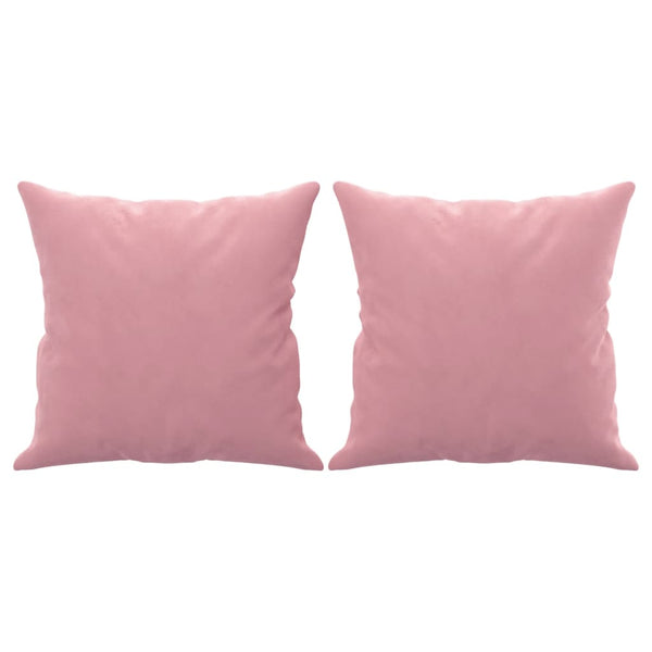 Rosa Samt 3-Sitzer Sofa 180 cm