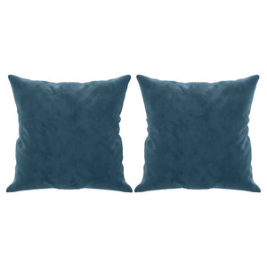 Blaues 3-Sitzer Samt Sofa 180cm