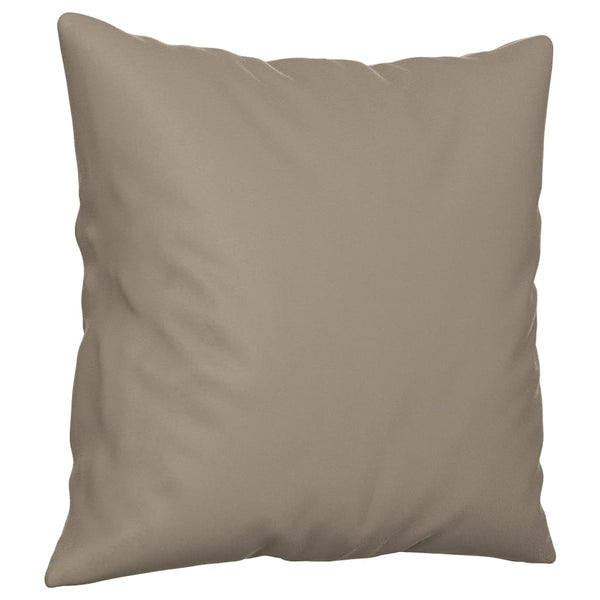 2-Sitzer Sofa Taupe Mikrofaser 120 cm