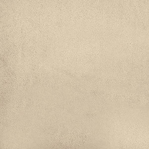2-Sitzer Sofa Creme Mikrofasergewebe
