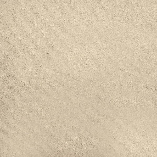 2-Sitzer Sofa Creme Mikrofasergewebe