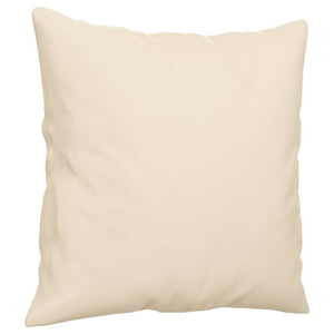 Beige 2-Sitzer Sofa mit Kissen, 120 cm
