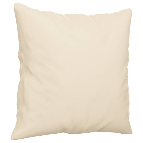 Beige 2-Sitzer Sofa mit Kissen, 120 cm