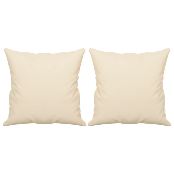 Beige 3-Sitzer Sofa mit Kissen 180cm